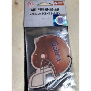 University of‎ Florida Gators Air Freshener 3 Pack Football Helmet Vanilla NEW